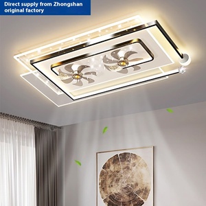 2025 nuevo modelo de luz de <span class=keywords><strong>techo</strong></span> LED de voz inteligente diseño moderno Control remoto Zhongshan iluminación para sala de estar dormitorio comedor - Product Image 2