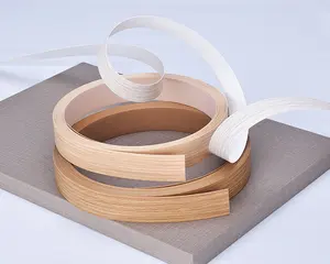 Furniture accessories Edge Decoration Solid Color Woodgrain Lipping White PVC ABS edge Banding Tape pvc edge for Cabinets