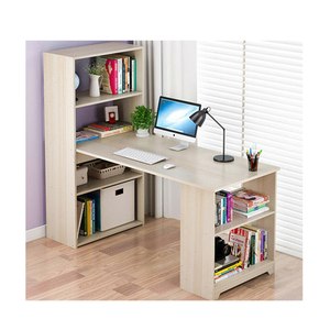 La computadora de escritorio de juegos de PC de oficina en casa <span class=keywords><strong>estudio</strong></span> DE TRABAJO w/estantería estantes - Product Image 1