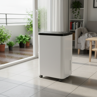 Déshumidificateur d'air portable silencieux 12L/jour, modèle 2026, économe en énergie pour chambre à coucher