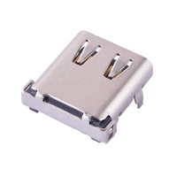Conector USB tipo C de 24 Pines, conector hembra SMD SMT
