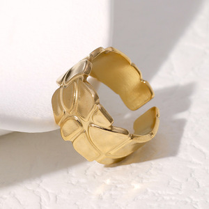 Mode Offre Spéciale Minimaliste Or/Argent Hip-Hop Bijoux En Acier Inoxydable Bijoux Punk Ouvert Anneaux - Product Image 3