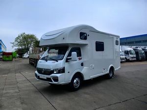 Camper Motorhome Dongfeng à conduite à droite, économique, 120 ch, diesel, avec mobilier, cuisine, chambre, climatisation, <span class=keywords><strong>batterie</strong></span> et réfrigérateur - Product Image 2