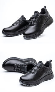 Zapatos de seguridad resistentes al aceite resistentes al desgaste antigolpes con cabeza de acero zapatos de electricista zapatos aislados - Product Image 5