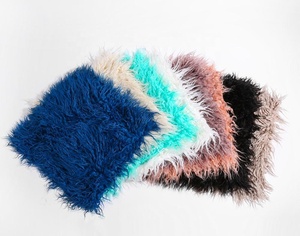 Housse de <span class=keywords><strong>coussin</strong></span> en fausse fourrure de Mongolie de luxe, <span class=keywords><strong>coussin</strong></span> moelleux et duveteux pour chambre à coucher, salon, ferme - Product Image 6