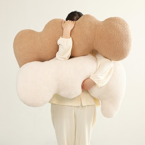 Surdimensionné en peluche personnaliser décoratif drôle oreiller Boucle canapé en forme <span class=keywords><strong>de</strong></span> fleur siège oreiller <span class=keywords><strong>coussin</strong></span> pour la maison - Product Image 3
