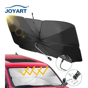 Cam güneşlik ultraviyole aksesuarları UV koruyucu katlanabilir araba güneş gölge şemsiye
