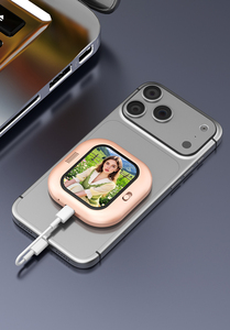 Écran de projection magnétique sans fil pour mini-caméra de téléphone, moniteur selfie pour caméra arrière, idéal pour les vidéos <span class=keywords><strong>TikTok</strong></span> en direct - Product Image 4