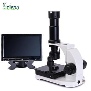 SCIEDU <span class=keywords><strong>Microscope</strong></span> à Microcirculation Composé Numérique <span class=keywords><strong>USB</strong></span> 7 Pouces Écran LCD Affichage Nailfold Capillaire Lcd <span class=keywords><strong>Microscope</strong></span> Numérique - Product Image 1