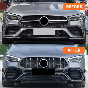 Grille <span class=keywords><strong>Panamericana</strong></span> de haute qualité en ABS pour Mercedes-Benz <span class=keywords><strong>Classe</strong></span> CLA C118 2020-2023 CLA180 CLA200 AMG Line GT, mise à niveau, 1 an - Product Image 4