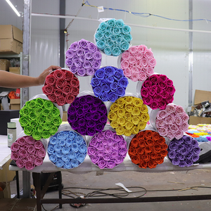 Boîte de décoration pour la Saint-Valentin Real Rosen Flower Arrangement Gift Box Stabilisé Infinity Forever Eternal Préservé Roses - Product Image 5