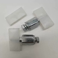 Clip de porte d'ascenseur Giant Kone & Jiangnan Express Yisheng, glissière inférieure de porte de cabine de hall d'arrivée, pièces de rechange pour ascenseur