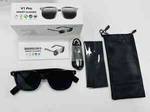 BT 스피커 실내/실외 자외선 차단 및 음성 제어 스마트 안경 보안경 남녀공용 지원 카메라 원격 - Product Image 3