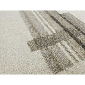 Alfombra hecha a mano de seda de bambú y lana con patrón geométrico minimalista moderno, diseño personalizado esponjoso para sala de estar hecho a máquina - Product Image 2