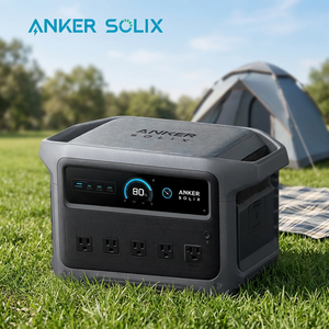 เครื่องกำเนิดไฟฟ้าพลังงานแสงอาทิตย์ Anker Solix C1000X Gen2 ความจุ 1024 วัตต์ชั่วโมง กำลังไฟ 2000 วัตต์ แบตเตอรี่ LiFePO4 ใช้งานได้มากกว่า 4000 รอบ พร้อม WiFi ควบคุมผ่านแอพ รองรับไฟ 230 โวลต์ สำหรับสำรองไฟบ้าน ใช้งานแบบออฟกริด ได้รับมาตรฐาน CE - Product Image 1