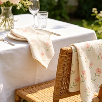 Serviettes en tissu personnalisées avec logo, serviettes de table réutilisables, serviettes de table en tissu en gros, serviettes de table réutilisables imprimées sur mesure
