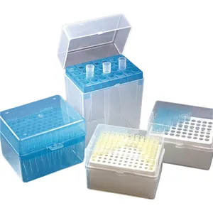 Medical Lab supplier pipette tips filtered long pipette tips box low retention pipette filter tips 20ul