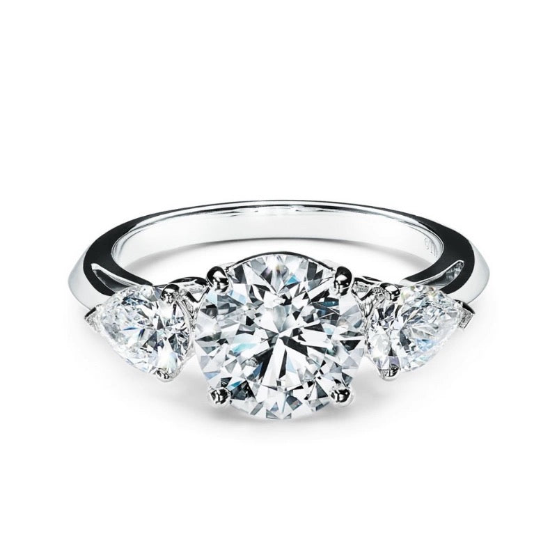 Oro macizo de 18 quilates 1,0 quilates -0009