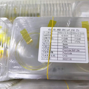 1460 ~ 1610 Longitud de onda central Fibra empaquetada atérmica Rejilla de Bragg <span class=keywords><strong>FBG</strong></span> empaquetada atérmica para redes Dwdm - Product Image 4
