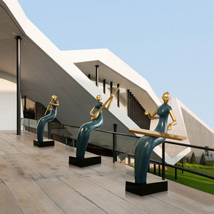 Escultura de Resina para Exteriores, Diseño Artístico Contemporáneo, Paquete de Varias Piezas - Product Image 3