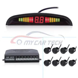 Sensore di parcheggio Sistema di Allarme Auto Sensori di LED Sensore di Parcheggio Car System Reverse Backup Radar Cicalino di Allarme di Avvertimento