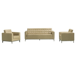 Fashionable Images Black Leather Sofa <b>Office</b> Furniture Retailers - Product Image 3