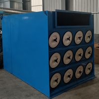 Kartuschen absaug system Cnc Holz bearbeitung Lasers ch neiden Rauch Vertikaler Impuls strahl Filter patrone Staubs ammler