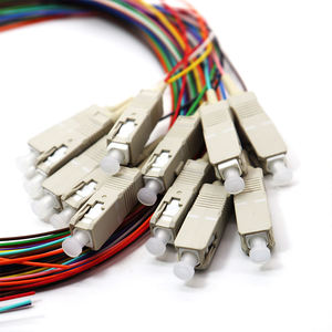 FTTH Om3 St 12 Color Fibra Óptica <span class=keywords><strong>Pigtail</strong></span> <span class=keywords><strong>Lc</strong></span>/APC <span class=keywords><strong>Sc</strong></span>/APC Azul Om3 Monomodo Multimodo 12 Color Fibra <span class=keywords><strong>Pigtail</strong></span> Catéter - Product Image 3