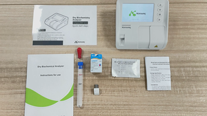 Analizador Bioquímico Seco Semiautomático Portátil para Perros y Gatos, Reutilizable para Hospitales Veterinarios, Equipo de Laboratorio, Termómetro - Product Image 5