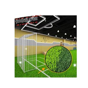 Cage de football en salle Shuangzhu sans remplissage, cinq contre cinq, gazon artificiel vert/blanc, fabrication Jiangsu - Product Image 1
