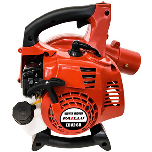 Souffleur professionnel 26cc refroidi par air 2 temps EBV260 souffleur de feuilles à moteur sans balais essence haute puissance 2 temps 7.0kg / 8.0kg 500ml - Product Image 1