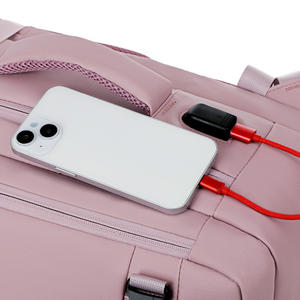 Impermeable con USB de alta calidad de gran capacidad impermeable elegante portátil mochila de carga Usb - Product Image 3