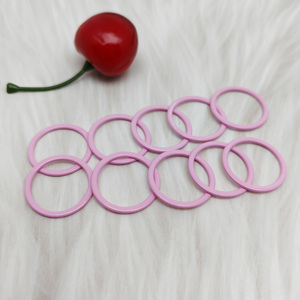 2.1cm rose couleur joint torique curseur et anneaux pour sous-vêtements accessoires sangle réglable curseur crochet pour soutien-gorge 10mm 15mm - Product Image 1