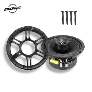 Altavoz coaxial 6,5 "200W RMS-Cesta de acero de 1,5" 23oz de rango medio y <span class=keywords><strong>Tweeter</strong></span> de neodimio de 1 "4Ω con parrilla de plástico para audio de automóvil - Product Image 5
