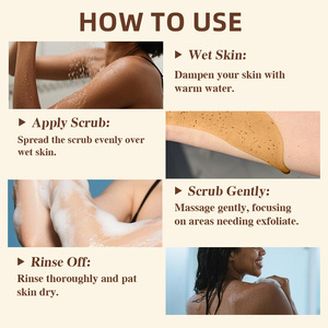 Kustom Logo parfum <span class=keywords><strong>Gel</strong></span> mandi pelembab kafein kulit halus pengelupasan sabun mandi <span class=keywords><strong>Gel</strong></span> tubuh pembersihan dalam cuci untuk wanita - Product Image 6