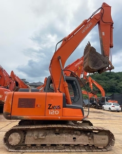 Excavadora Usada de 12 Toneladas Hitachi Zaxis 120, Fabricada en Japón, Hitachi Zx200-3 EX200, Excavadora Hidráulica de Cadenas - Product Image 1