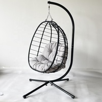 Dossier pliant à 180 degrés kd Design Stand pliant 430 ensembles/40HQ chaise balançoire extérieure