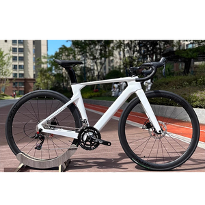 Vélo de haute qualité à 24 vitesses, frein à disque hydraulique complet, avec roues de 50 mm pour hommes et femmes, R10-Disc. Jante en carbone hydraulique complète 24s - Product Image 1
