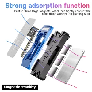 Kit di Reballing X-16PM 25in1 con Stampo XZZ <span class=keywords><strong>TR</strong></span> per Cornice Centrale di <span class=keywords><strong>iPhone</strong></span> X XR XS 11 12 13 <span class=keywords><strong>14</strong></span> <span class=keywords><strong>Pro</strong></span> <span class=keywords><strong>Max</strong></span> - Product Image 4