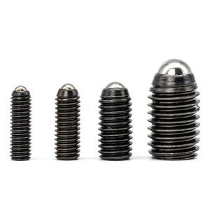 10 unids/bolsa 12,9 grado negro acero al carbono hexagonal conjunto de punta de bola <span class=keywords><strong>tornillo</strong></span> resorte bola émbolo <span class=keywords><strong>tornillo</strong></span> prisionero M3 M4 M5 M6 M8 M10 M12 - Product Image 4
