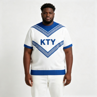 Pull personnalisé pour homme avec logo, motif jacquard, design de pull d'hiver, col rond décontracté, tricot personnalisé pour homme