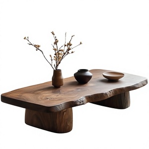 Mesa de Centro Wayon, Diseño Moderno con Base de Madera y Tapa de Mármol, Ecológica y Duradera, con 5 Años de Garantía - Product Image 3