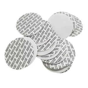 Revestimiento de sellado por inducción de papel de aluminio PET PE PP sellos de tapa de botella/tapas/fajos para vidrio/plástico bBottle