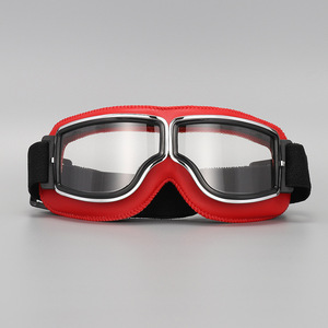 Gafas de Motocicleta Estilo Vintage Premium para Cascos Harley con Diseño a Prueba de Viento y Protección UV400 - Product Image 5