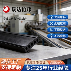 Epdm Window Seal Strip For <b>Curtain</b> Wall System Black Plastic Weatherstrip <b>Waterproof</b> Soundproof Door And Window Gasket - Product Image 5