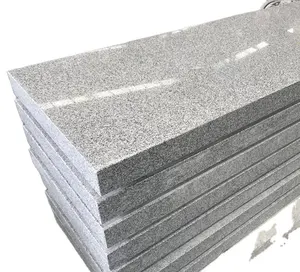 Açık gri granit G603 cilalı fayans süper market için 12 "x 24" 305x610x10mm ucuz çin granit