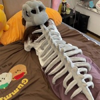 Jouet en peluche dinosaure exosquelette amusant, modèle os de dinosaure, pour le parc, transfrontalier.