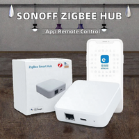 Hub Passerelle EWelink pour Automatisation Maison Intelligente SONOFF, Protocole Zigbee 3.0, Wi-Fi Sans Fil + Filaire, Compatible avec l'Application de Contrôle à Distance