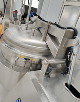 Autocuiseur 300L automatique industriel et commercial, autocuiseur de viande d'acier inoxydable