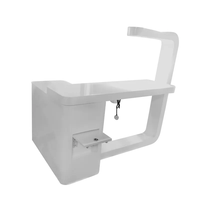 Table à ongles portable moderne en bois avec ventilateur et dépoussiéreur, table de manucure, mobilier de salon, bureau pour technicien des ongles avec lampe